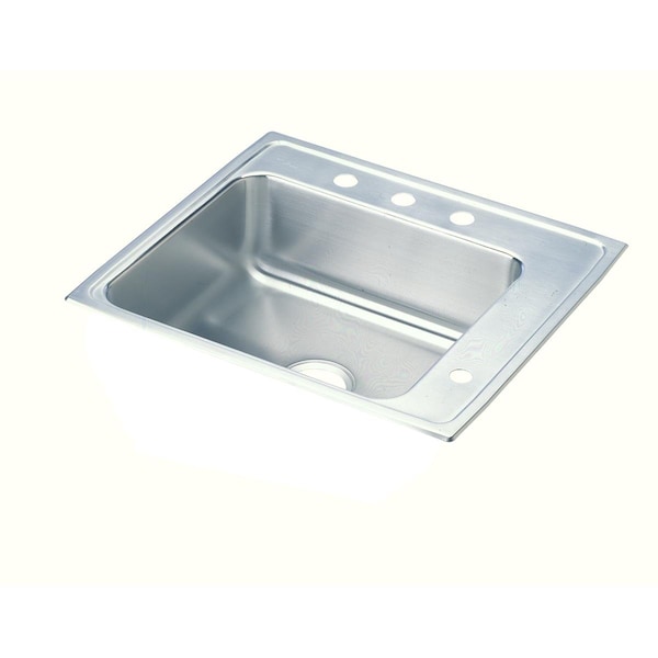 Pacemaker Stainless Steel 22 X 19-1/2 X 7-1/8 Single Bowl Top Mount Classroom Sink